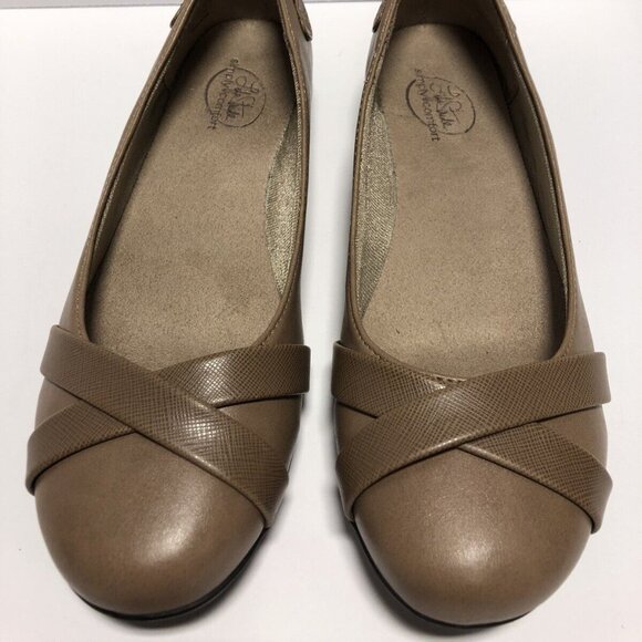 LifeStride Women’s Adalene Ballet Flats Brown, Size 9.5 M - Picture 3 of 7